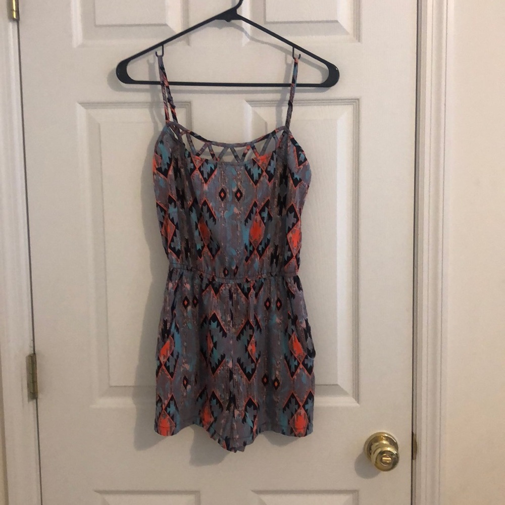 Romper with pockets